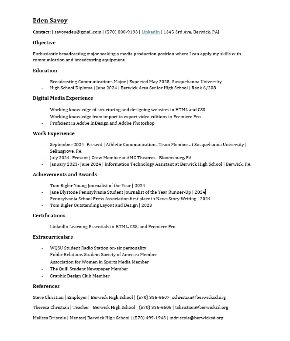 Resume